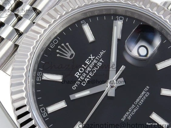 1226 NewStyle Datejust 41mm 126234 904L Steel HGF 1:1 Best Edition Black Dial on SS Bracelet VR 1470